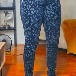 New! J Brand Olive Brocade Super Skinny Jeans